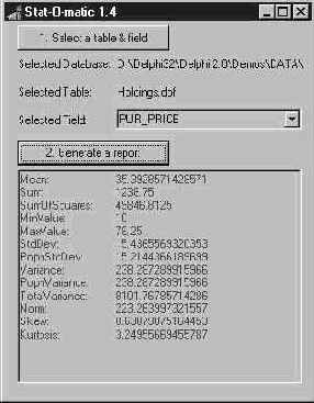   DBStatistics