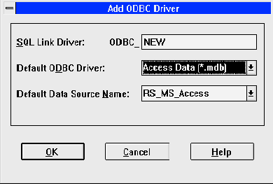   ODBC   